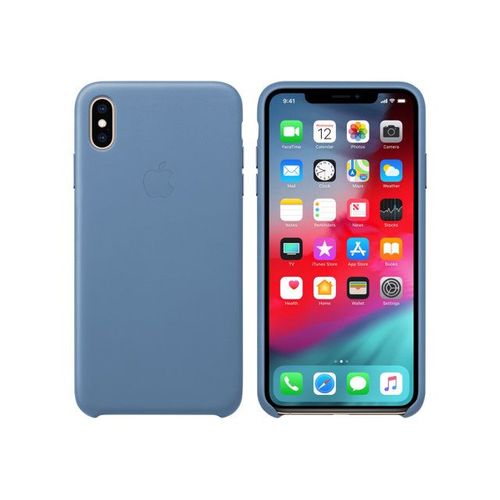 Apple Smart - Coque De Protection Pour Tlphone Portable - Cuir - Bleuet - Pour Iphone Xs Max