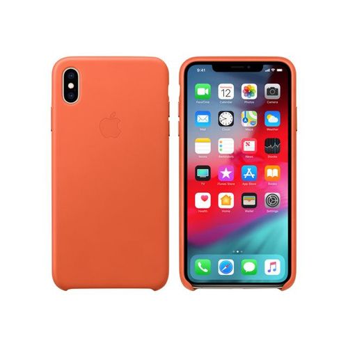 Apple Smart - Coque De Protection Pour Tlphone Portable - Cuir - Coucher De Soleil - Pour Iphone Xs Max