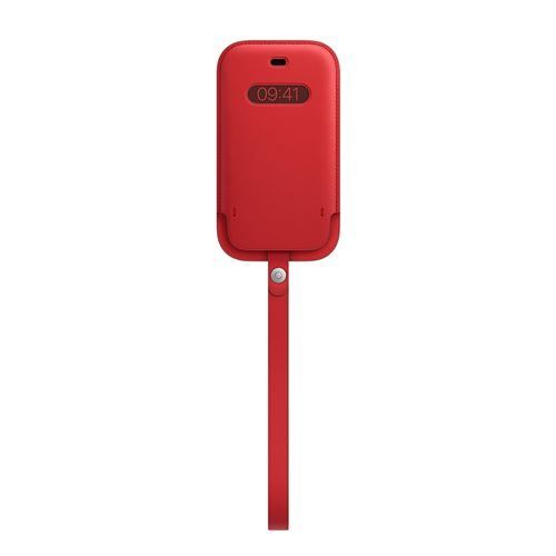 Apple - (Product) Red - tui Protecteur Pour Tlphone Portable - Avec Magsafe - Cuir - Rouge - Pour Iphone 12 Mini