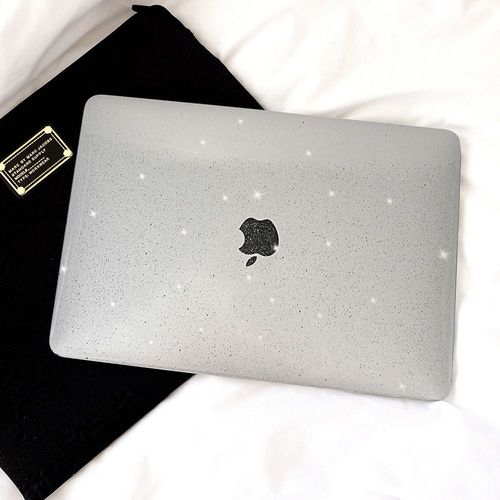 Applicable a air13 14 pouces Apple notebook case coque de protection coque de protection cristal transparent starry shell-white-flat Air13 (A1466)