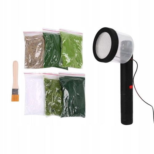 Applicateur D'herbe Statique Fixe, Scne Miniature  Monter Soi-Mme, Modle D'architecture