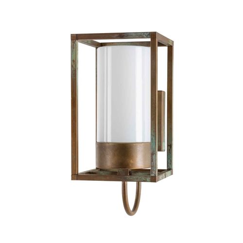 Applique D'ext. Cubic 3362 Laiton Ancien/Opale