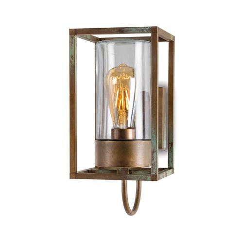 Applique D'ext. Cubic 3362 Laiton Ancien/Transp.