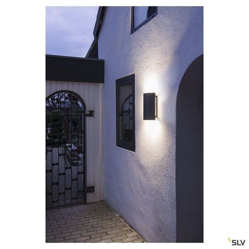 Applique Ext?Rieure Slv Sail, Anthracite, Avec Led Int?Gr?E, 18w, 3000k, Ip54