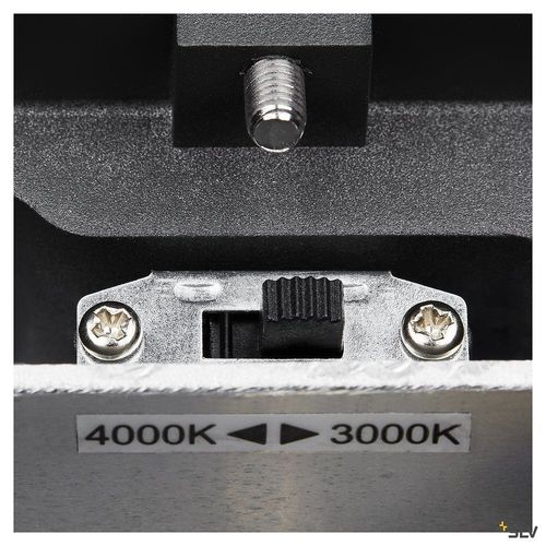 Applique Ext?Rieure Square, Carr?, Anthracite Avec Led Int?Gr?E, 35w, 3000k/4000k, Ip65 - Taille L
