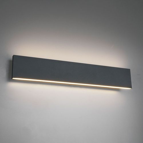Applique Led Concha 47 Cm, Anthracite