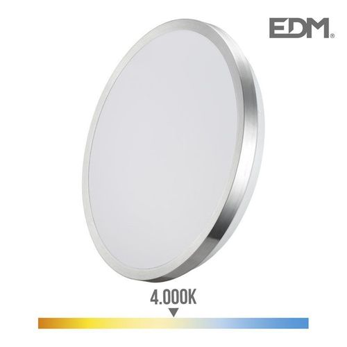 Appliquer Surface Led 12w 800 Lumens 4000k Cadre Chrom