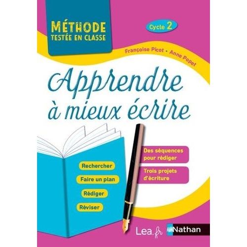 Apprendre  Mieux crire Cycle 2 - Programme 2016   de Picot Franoise  Format Beau livre 