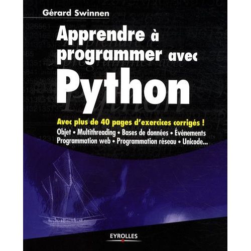 Apprendre  Programmer Avec Python    Format Broch 