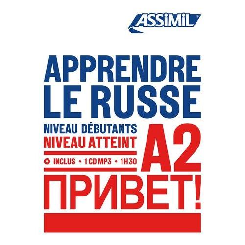 Apprendre Le Russe A2 - Niveau Dbutants A2 (1 Cd Audio Mp3)    Format Beau livre 