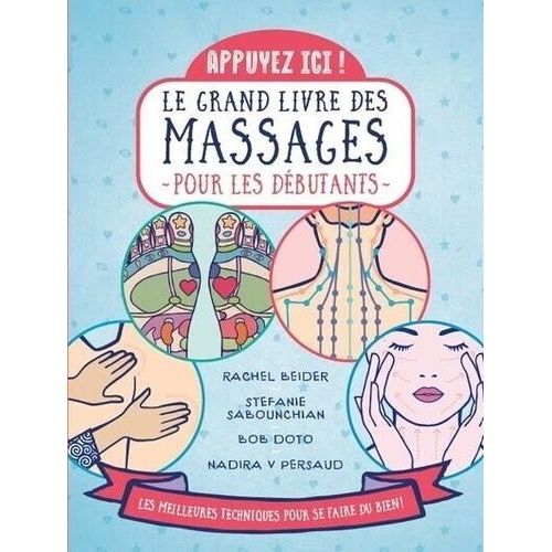 Appuyez Ici ! - Le Grand Livre Des Massages Pour Les Dbutants   de Beider Rachel  Format Beau livre 