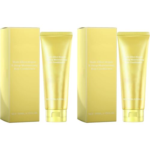 Aprs-Shampoing Reparation Intense 2pcs, Aprs-Shampoing Concentr Pour Cheveux Abims & Secs, Apporte Brillance Et Prvient La Casse[H294]