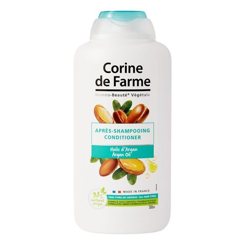 Corine De Farme - Aprs-Shampooing Soin - Huile D'argan - 100% Fabriqu En France - 500ml