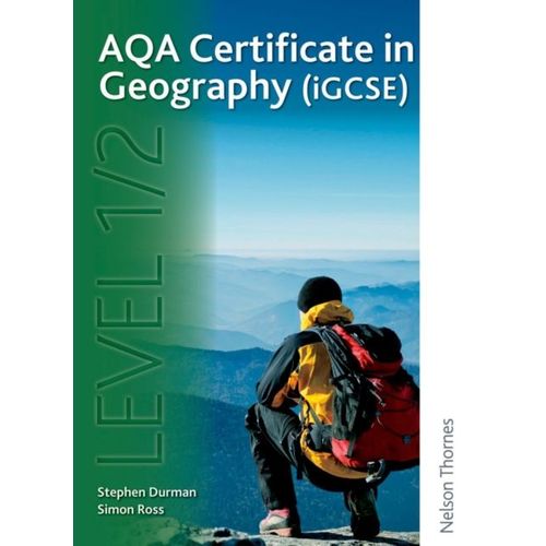 Aqa Certificate In Geography (Igcse) Level 1/2   de Collectif 
