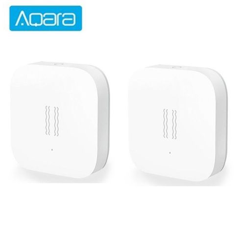 Aqara-Capteur De Vibrations Et De Chocs Intelligent Zigbee,Alarme De Dtection,Gyroscope Intgr,Moniteur Pour Xiaomi Ata Jia Homekit Smarthome - Type 2 Pcs