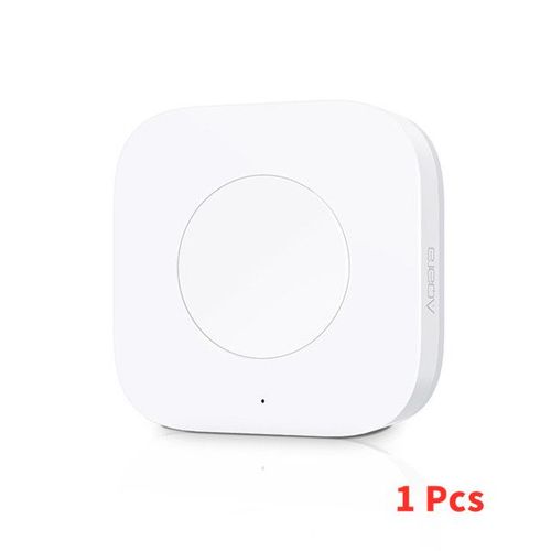 Aqara-Mini Interrupteur  Cl Sans Fil Intelligent,Connexion Zigbee,Tlcommande,Bouton De Commande  Une Cl,Scurit  Domicile Ata Home Kit - Type 1 Pcs
