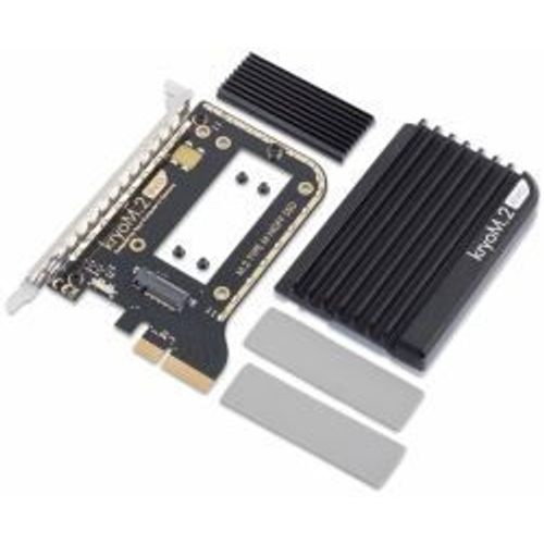 Aqua Computer Compatible Kryom.2 Evo Pcie 3.0/4.0 X4 Adapter Fr M.2