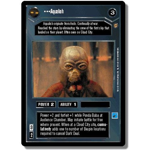Aqualish - Star Wars Decipher