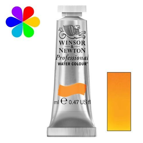 Aquarelle Extra-Fine Pwc - Tube 14ml - Jaune De Cadmium Fonc