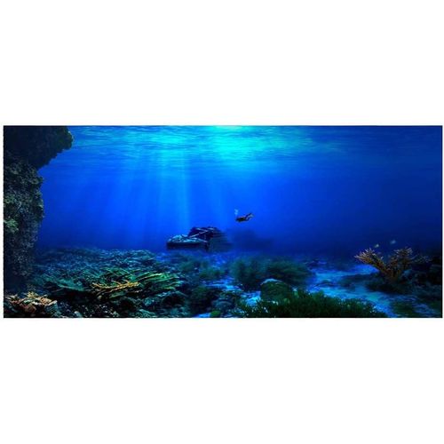 Aquarium Background Poster, Papier décoratif pour Fond d'affiche