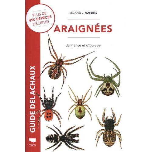 Araignes De France Et D'europe   de Roberts Michael J.  Format Beau livre 