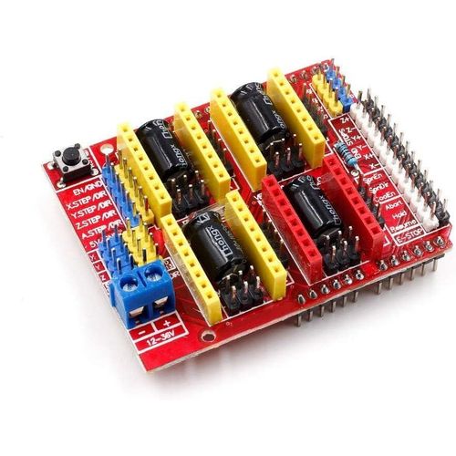 Arceli Carte Arduino De La Carte A4988 De Carte D'Extension De Commande Numrique Par Ordinateur De Bouclier De Graveur De 3D
