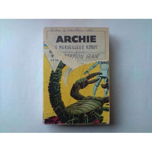 Archie Le Merveilleux Robot - Album N2 (Trim. 4,5 Et 6)   de Archie  Format Reli 