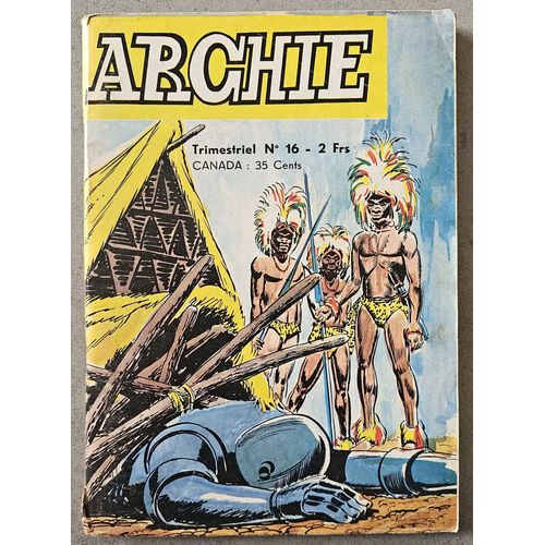 Archie N 16 : Sous Le Signe Du Python - Bd Petit Format Janvier 1972
