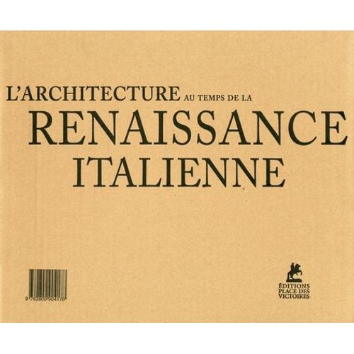 L'architecture Au Temps De La Renaissance Italienne    Format Reli 