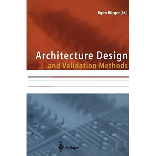 Architecture Design And Validation Methods    Format Broch 