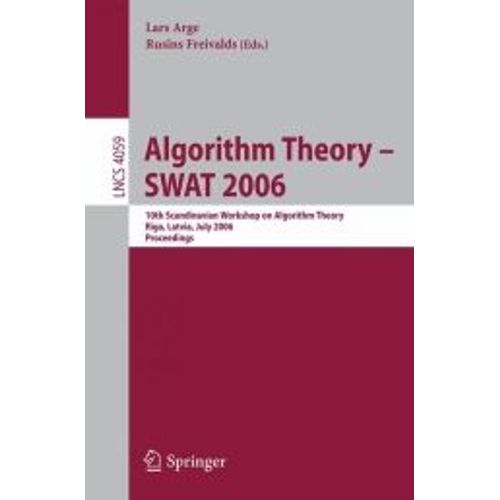 Algorithm Theory - Swat 2006    Format Broch 