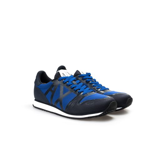 Armani Exchange Sneaker - Xux018 Xv080 - Bleu - 40