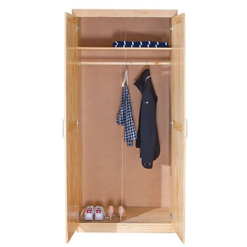 Armoire 2 Portes Bois Massif 