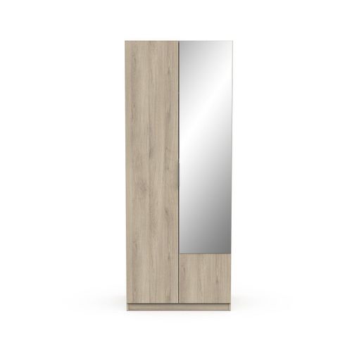 Armoire 2 Portes Et Miroir - L79,4 Cm