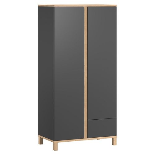 Armoire 2 Portes Vox Altitude - Gris