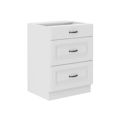Armoire Modulaire Avec Tiroirs Retro White 108