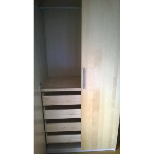 Armoire-Penderie, Effet Chne Blanchi