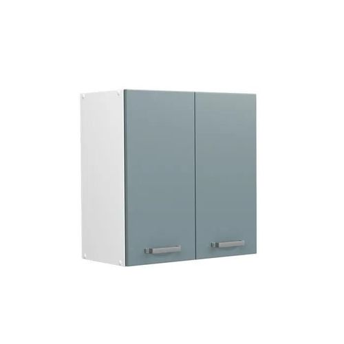 Armoire Suspendue Universelle R-Line, 60 Cm Avec Portes, Bleu-Gris, Vicco