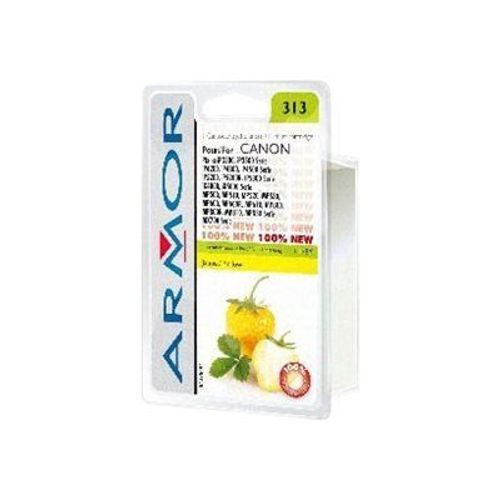 Armor - Jaune - Cartouche D'encre (quivalent  : Canon Cli-8y ) - Pour Canon Pixma Ip3500, Ip4500, Mp510, Mp520, Mp610, Mp960, Mp970, Mx700, Mx850, Pro9000