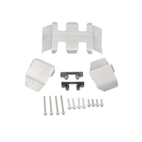 Armure De Remplacement Pour Modle De Simulation 1/24 Axial Scx24 90081, Protection Du Fond Du Chssis 3 Pices, Essieux Avant Et Arrire