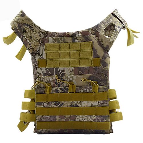 Armure Linge Pour quipement De Chasse,Plaque De Version Simple,mail Molle Electrolux,Magazine De Munitions Multicam,mail Airsoft,Accessoires De Forage,Glajpc - Type Tan Python-Taille Unique
