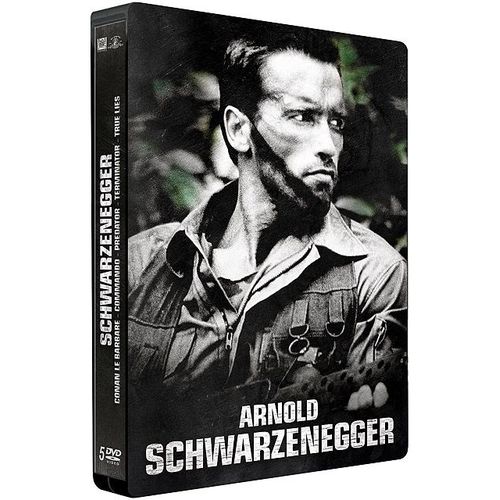 Arnold Schwarzenegger : Conan Le Barbare + Commando + Predator + Terminator + True Lies - dition Steelbook Limite de John Milius