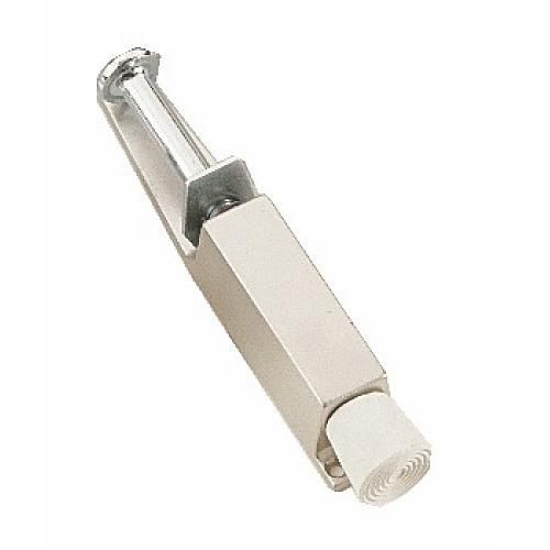 Arrt De Porte En Acier - Couleur Argent - Charge 40 Kg - 180 Mm Bricozor