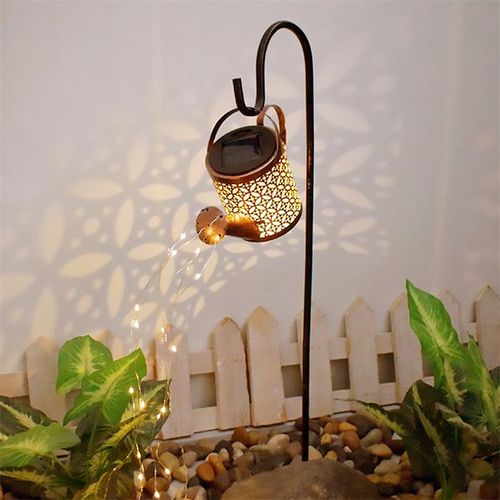 Arrosoir Solaire Lanterne Solaire Exterieur Arrosoir Dcoration Pour Jardin Cour,clairage Paysager tanche Pour Chemin, Cour, Chemin, Passerelle, Arbre