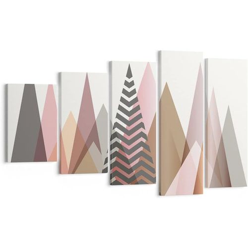 Tableau Mural Pour Salon,Art Mural Sur Toile 100% Peint À La