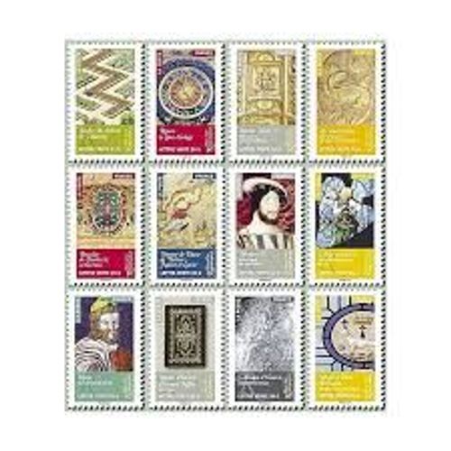 Art : Renaissance : Objets D'art Srie Complte Anne 2014 Autoadhsifs N 1011 1012 1013 1014 1015 1016 1017 1018 1019 1020 1021 1022 Yvert Et Tellier