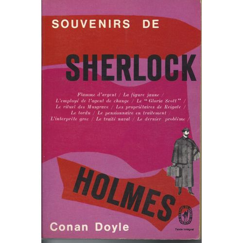 Souvenirs De Sherlock Holmes   de Arthur Conan Doyle  Format Poche 