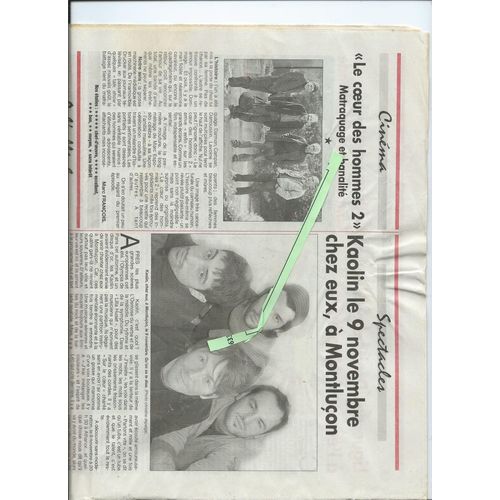 Article Journal Info Du 01/11/2007 Avec Le Groupe Kaolin 1126