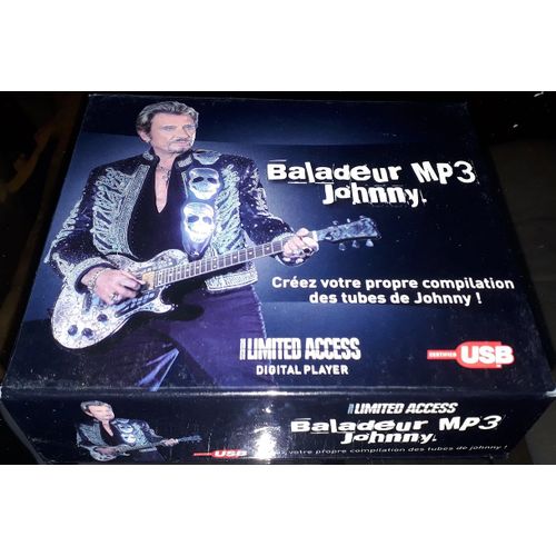Article Neuf Epuise Johnny Hallyday Baladeur Mp3 Coffret Limited Access Ultra Rare