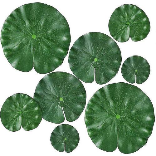 Artificial Water Lily, Suitable For Floating Plants And Realistic Lotus Leaves In Homes, Gardens, Po